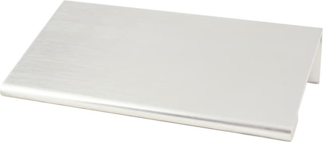 Berenson Edge Pulls Series Satin Nickel Tab Pull, 9003-4BNL-P