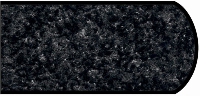IdealEdge Edgebanding, Color 271-46 Blackstone, 0.027" Thick 144", Etchings Finish, Double Radius