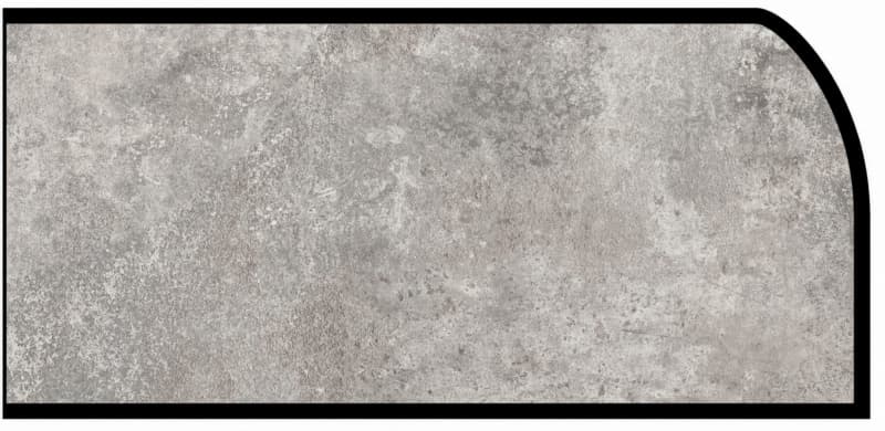 IdealEdge Edgebanding Color 3706-58 Patine Concrete, 0.027" Thick 144", Matte Finish, Waterfall