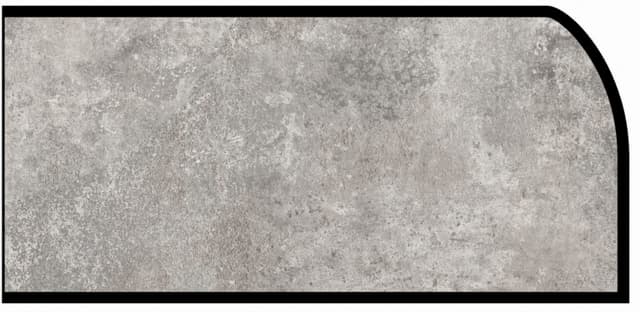 IdealEdge Edgebanding Color 3706-58 Patine Concrete, 0.027" Thick 144", Matte Finish, Waterfall