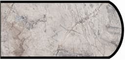 IdealEdge Edgebanding Color 3702-34 Mediterranean Marble, 0.027" Thick 144", Scovato Finish, Double Radius