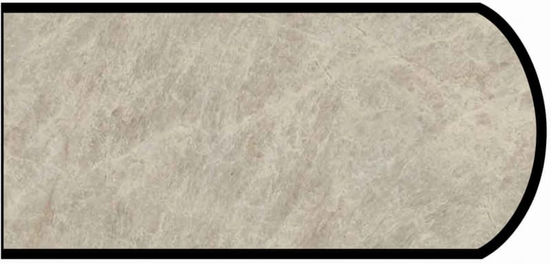 IdealEdge Edgebanding Color 9922-ML Taj Mahal, 0.027" Thick 144", Monolith Finish, Double Radius