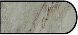 IdealEdge Edgebanding, Color 9534-34 Sea Pearl, 0.027" Thick 144", Scovato Finish, Bullnose