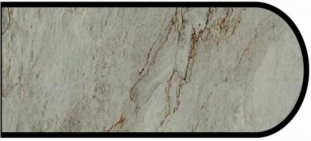 IdealEdge Edgebanding, Color 9534-34 Sea Pearl, 0.027" Thick 144", Scovato Finish, Bullnose