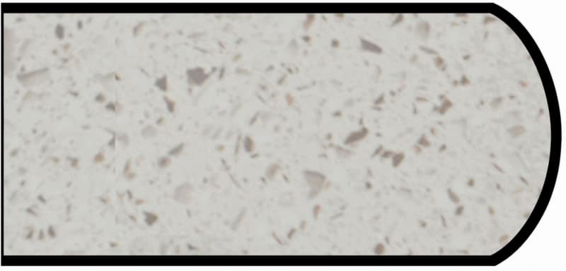 IdealEdge Edgebanding, Color 9529-58 Sea Salt, 0.027" Thick 144", Matte Finish, Double Radius