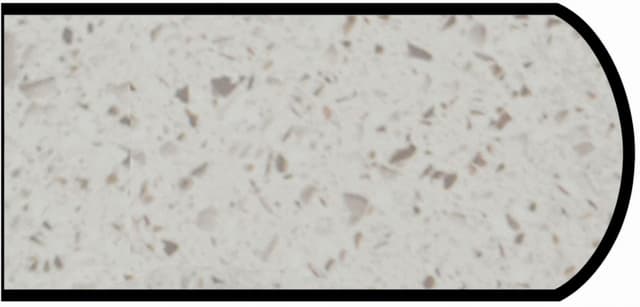 IdealEdge Edgebanding, Color 9529-58 Sea Salt, 0.027" Thick 144", Matte Finish, Double Radius