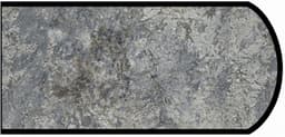 IdealEdge Edgebanding, Color 9305-43 Silver Flower Granite, 0.027" Thick 144", Artisan Finish, Double Radius
