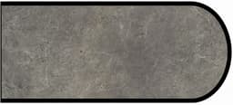 IdealEdge Edgebanding, Color 7407-58 Marmara Gray, 0.027" Thick 144", Matte Finish, Bullnose