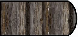 IdealEdge Edgebanding, Color 6320-46 Black Fusion, 0.027" Thick 144", Etchings Finish, Double Radius