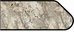 IdealEdge Edgebanding Color 6319-43 Cafe Azul, 0.027" Thick 144", Radiance Finish, Ogee