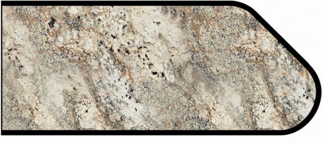 IdealEdge Edgebanding Color 6319-43 Cafe Azul, 0.027" Thick 144", Radiance Finish, Ogee