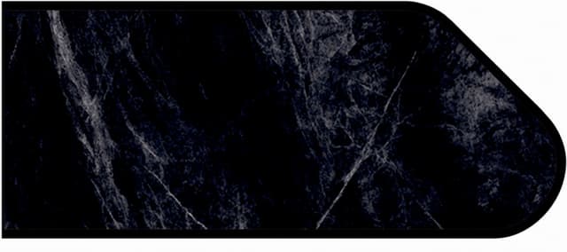 IdealEdge Edgebanding Color 3476-46 Jet Sequoia, 0.027" Thick 144", Etchings Finish, Ogee