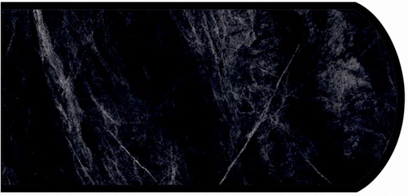 IdealEdge Edgebanding, Color 3476-46 Jet Sequoia, 0.027" Thick 144", Etchings Finish, Double Radius