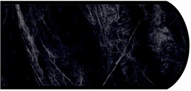 IdealEdge Edgebanding, Color 3476-46 Jet Sequoia, 0.027" Thick 144", Etchings Finish, Double Radius