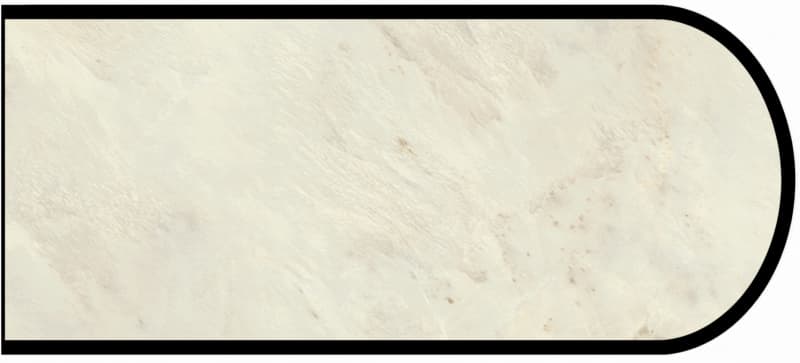 IdealEdge Edgebanding Color 9915-11 Prosecco Quartzite, 0.027" Thick 144", SatinTouch Finish, Bullnose