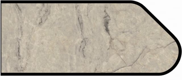 IdealEdge Edgebanding Color 9497-34 Silver Quartzite, 0.027" Thick 144", Scovato Finish, Ogee