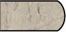 IdealEdge Edgebanding Color 9497-34 Silver Quartzite, 0.027" Thick 144", Scovato Finish, Double Radius