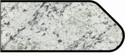 IdealEdge Edgebanding Color 9476-34 Silver Quartzite, 0.027" Thick 144", Scovato Finish, Ogee