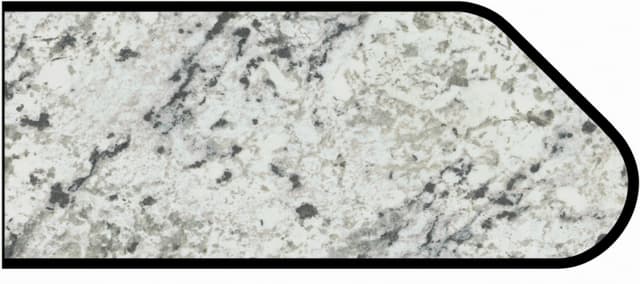IdealEdge Edgebanding Color 9476-34 Silver Quartzite, 0.027" Thick 144", Scovato Finish, Ogee