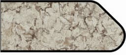 IdealEdge Edgebanding Color 9309-46 Star Dune, 0.027" Thick 144", Etchings Finish, Ogee