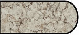 IdealEdge Edgebanding, Color 9309-46 Star Dune, 0.027" Thick 144", Etchings Finish, Bullnose