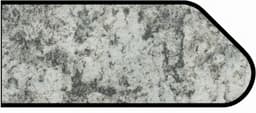 IdealEdge Edgebanding Color 9308-46 Geriba Gray, 0.027" Thick 144", Etchings Finish, Ogee