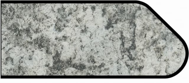 IdealEdge Edgebanding Color 9308-46 Geriba Gray, 0.027" Thick 144", Etchings Finish, Ogee