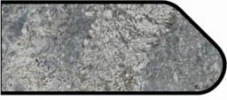 IdealEdge Edgebanding Color 9303-43 Azul Aran, 0.027" Thick 144", Artisan Finish, Ogee