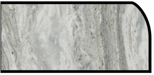 IdealEdge Edgebanding Color 9302-34 Fantasy Marble, 0.027" Thick 144", Scovato Finish, Waterfall