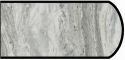 IdealEdge Edgebanding, Color 9302-34 Fantasy Marble, 0.027" Thick 144", Scovato Finish, Double Radius