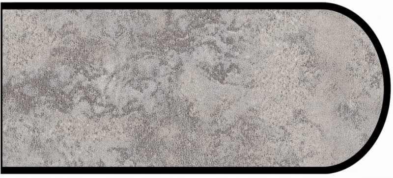 IdealEdge Edgebanding Color 8830-58 Elemental Concrete, 0.027" Thick 144", Matte Finish, Bullnose