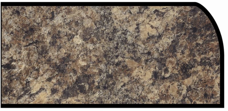 IdealEdge Edgebanding Color 7734-46 Jamocha Granite, 0.027" Thick 144", Etchings Finish, Waterfall