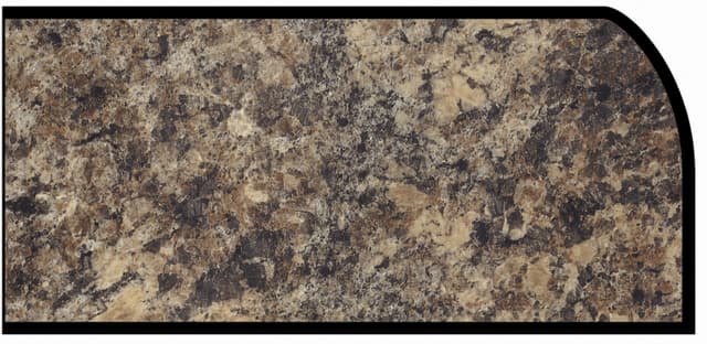 IdealEdge Edgebanding Color 7734-46 Jamocha Granite, 0.027" Thick 144", Etchings Finish, Waterfall