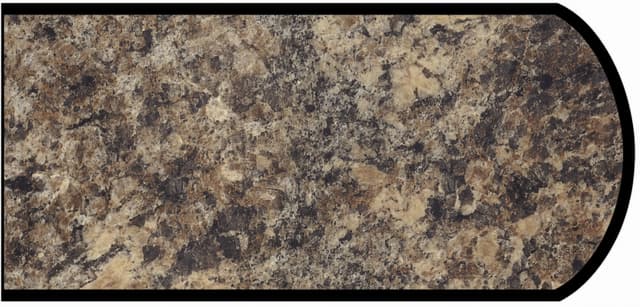 IdealEdge Edgebanding Color 7734-46 Jamocha Granite, 0.027" Thick 144", Etchings Finish, Double Radius