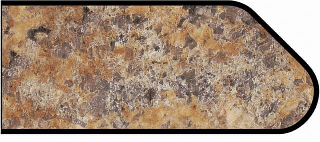 IdealEdge Edgebanding Color 7732-46 Butterum Granite, 0.027" Thick 144", Etchings Finish, Ogee