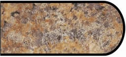 IdealEdge Edgebanding, Color 7732-46 Butterum Granite, 0.027" Thick 144", Etchings Finish, Bullnose