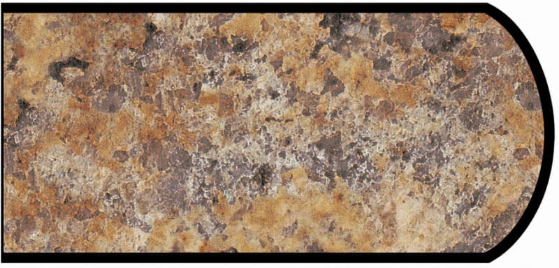IdealEdge Edgebanding, Color 7732-46 Butterum Granite, 0.027" Thick 144", Etchings Finish, Double Radius