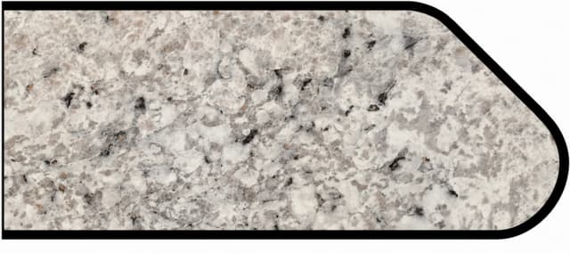IdealEdge Edgebanding Color 6697-46 Argento Romano, 0.027" Thick 144", Etchings Finish, Ogee