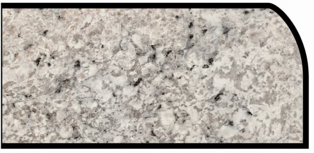 IdealEdge Edgebanding Color 6697-58 Argento Romano, 0.027" Thick 144", Matte Finish, Waterfall
