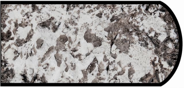 IdealEdge Edgebanding Color 6001-58 Bianco Antico, 0.027" Thick 144", Matte Finish, Double Radius
