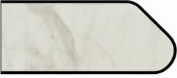 IdealEdge Edgebanding Color 5018-11 Calacatta Cava, 0.027" Thick 144", SatinTouch Finish, Ogee
