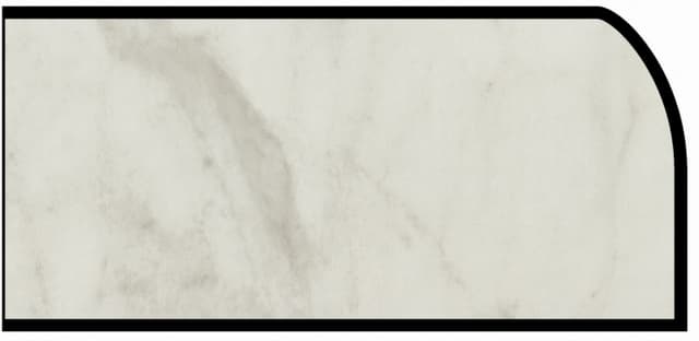 IdealEdge Edgebanding Color 5018-11 Calacatta Cava, 0.027" Thick 144", SatinTouch Finish, Waterfall