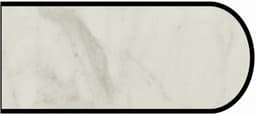 IdealEdge Edgebanding Color 5018-11 Calacatta Cava, 0.027" Thick 144", SatinTouch Finish, Bullnose