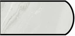 IdealEdge Edgebanding Color 5014-11 White Painted Marble, 0.027" Thick 144", SatinTouch Finish, Double Radius