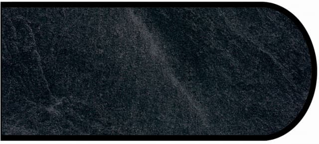 IdealEdge Edgebanding, Color 3690-34 Basalt Slate, 0.027" Thick 144", Scovato Finish, Bullnose