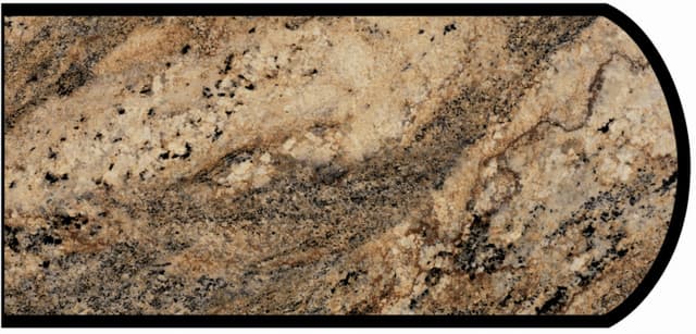 IdealEdge Edgebanding, Color 3547-RD Lapidus Brown, 0.027" Thick 144", Radiance Finish, Double Radius