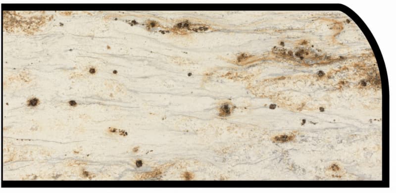 IdealEdge Edgebanding Color 3546-ML River Gold, 0.027" Thick 144", Monolith Finish, Waterfall