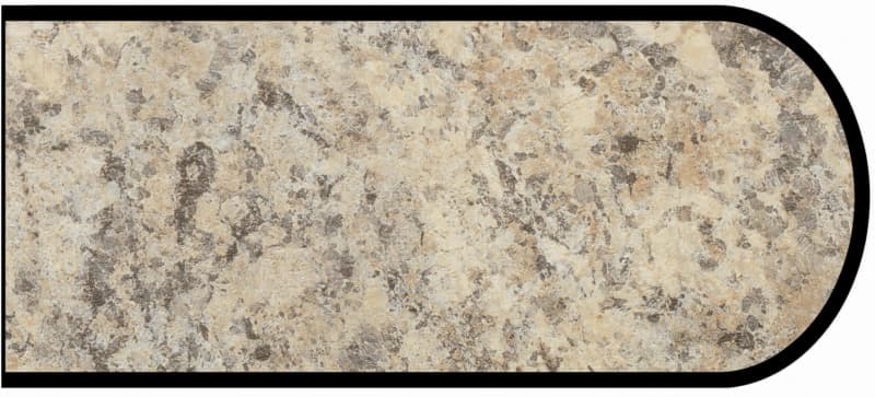 IdealEdge Edgebanding Color 3496-46 Belmonte Granite, 0.027" Thick 144", Etchings Finish, Bullnose
