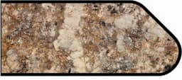 IdealEdge Edgebanding Color 3466-11 Antique Mascarello, 0.027" Thick 144", SatinTouch Finish, Ogee
