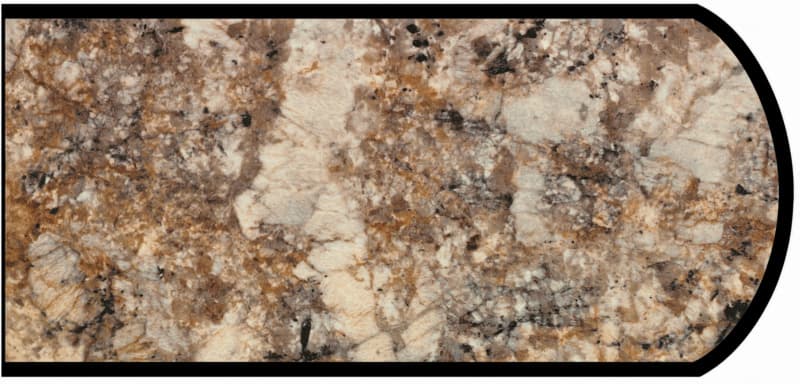 IdealEdge Edgebanding, Color 3466-11 Antique Mascarello, 0.027" Thick 144", Satin Touch Finish, Double Radius